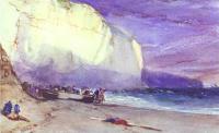 Richard Parkes Bonington - The Undercliff